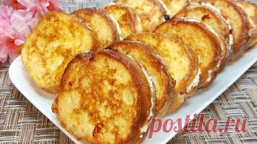 Если дома есть творог и батон готовлю эту вкуснятину к завтраку. Вместо ватрушек. Дети просят готовить каждый день. | Мой Дастархан Вкусно и Быстро | Дзен