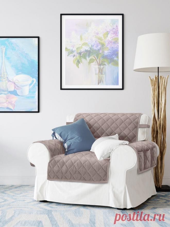 Накидка непромокаемая на кресло Окленд, Медежда Непромокаемая накидка из коллекции Окленд является оптимальным решением для семей с животными поскольку изготовлена из материала антикоготь, вместе с этим флок мягок, приятен на ощупь и имеет привлекательный внешний вид. Изделия из флока износостойкие, не сминаются и просты в эксплуатации. Флок отличается непереносимостью спиртосодержащих средств, поэтому чистить накидки, изготовленные из данного материала лучше мыльным раств...