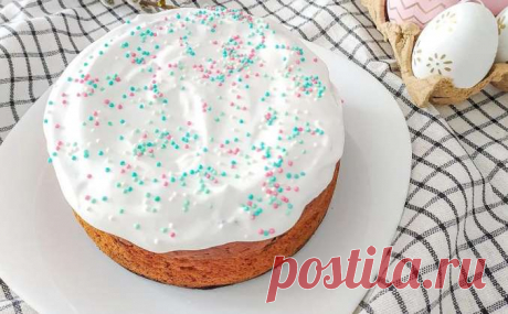 Пасхальные творожные куличи без дрожжей лучший