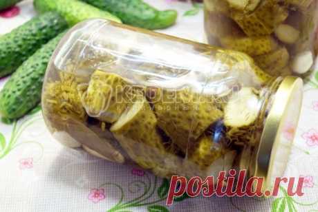Маринованные огурцы с укропом «Закусон» - Заготовки на зиму. Пошаговый рецепт с фото