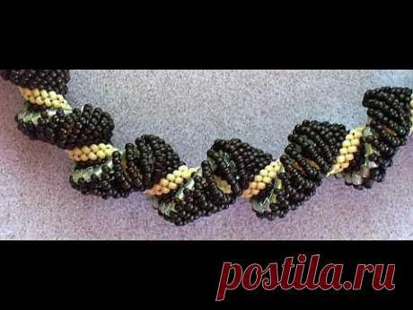 ▶ Beaded Dutch Spiral Howto - YouTube