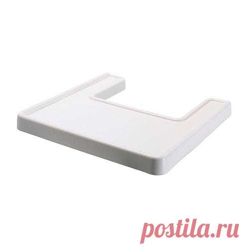 АНТИЛОП Столешница д/высокого стульчика   - IKEA IKEA - АНТИЛОП, Столешница д/высокого стульчика, , Бортик предотвращает проливание жидкости на пол.