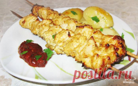 Шашлык в духовке - пошаговый кулинарный рецепт на Повар.ру