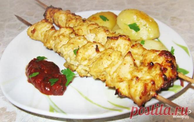 Шашлык в духовке - пошаговый кулинарный рецепт на Повар.ру