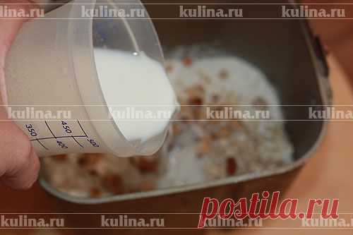Хлеб с орехами и овсянкой – рецепт приготовления с фото от Kulina.Ru