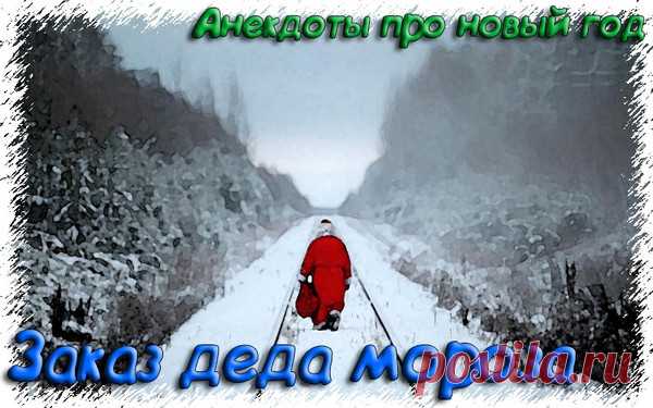 Заказ деда мороза - Анекдоты про новый год 2019