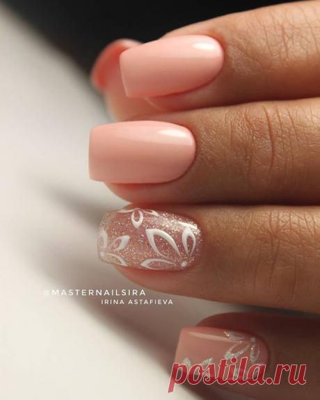 Нежный словно шелк – маникюр в нежных оттенках ➡️ Кликайте на фото, чтобы посмотреть