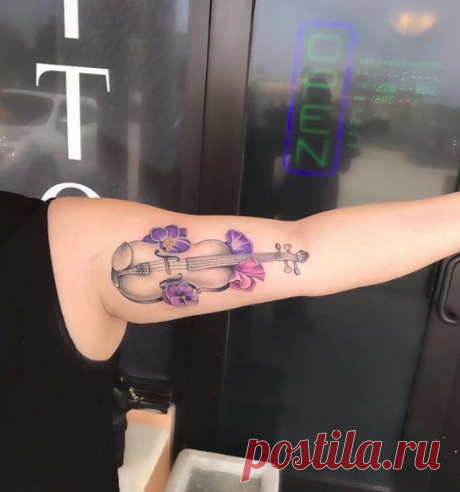Tattoo • Значение тату: Скрипка