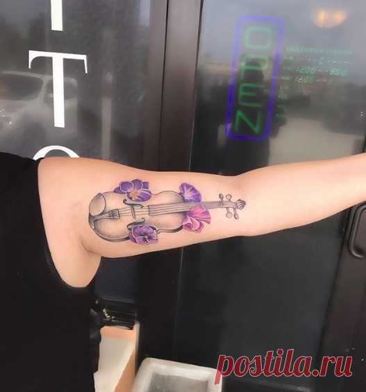 Tattoo • Значение тату: Скрипка