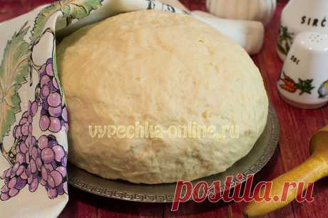 ✔️Дрожжевое тесто на молоке пышное как пух и очень вкусное для пирожков в холодильнике – рецепт с фото