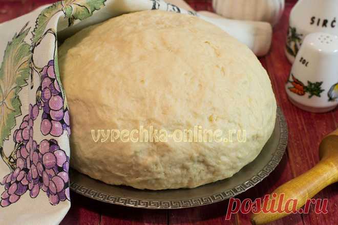 ✔️Дрожжевое тесто на молоке пышное как пух и очень вкусное для пирожков в холодильнике – рецепт с фото