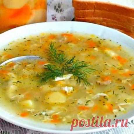 Как у бабушки в деревне — Суп-затируха. Просто и очень вкусно