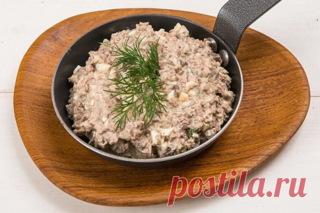Форшмак из куриной печени | Четыре вкуса