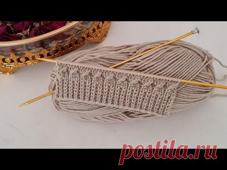 Легкий узор вязания шарфа, шапочки, жилета, шали, детского одеяла