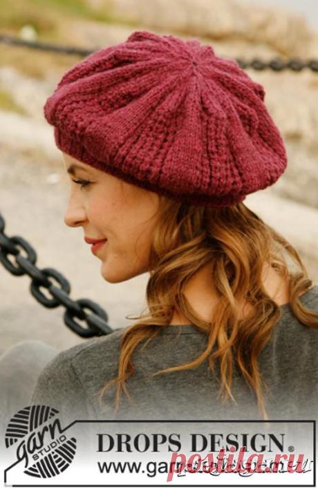 Женская шапка и берет спицами или крючком