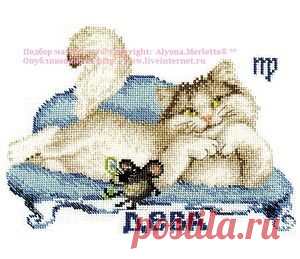 Белые и пушистые кошечки + 12 знаков зодиака ....