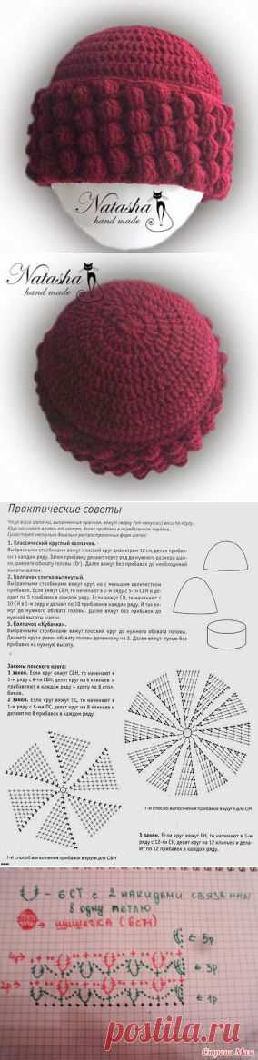 Мной связанный мир: Шапка женская