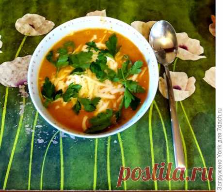 Чечевичный суп-пюре с овощами - пошаговый рецепт приготовления с фото