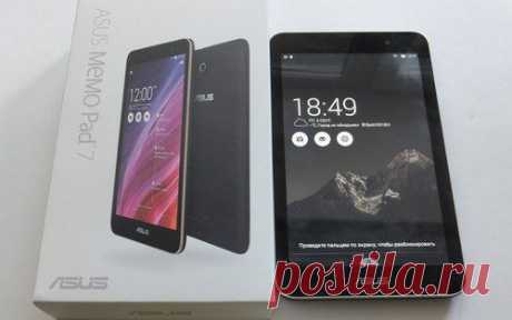 Обзор планшета ASUS MeMO Pad 7 (ME176CX) с процессором Intel Atom