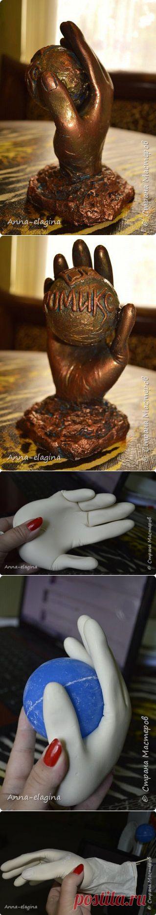 Сувенир "РУКА" Подарок на день строителя. | Страна Мастеров