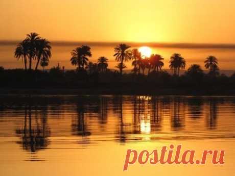 Чудесный рассвет над Нилом