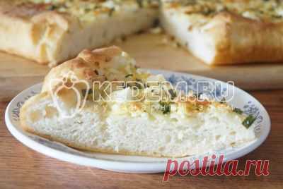 Пирог с сыром и яйцами - Рецепты. Выпечка. Пироги