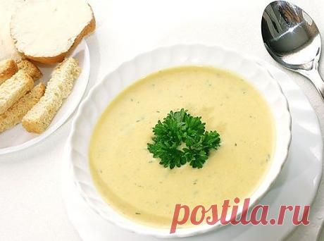 Сырный суп низкокалорийный