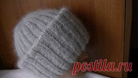 Вязание объемной шапки из мохера с двойным отворотом.Knitting hats mohair volume with double lapel спицы купить https://ali.pub/xo9ji крючки купить https://ali.pub/y04m5 купить нитки https://epnclick.ru/redirect/cpa/o/ofp...