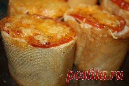 Как приготовить «пеньки» из багета - рецепт, ингридиенты и фотографии