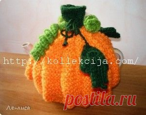 Грелка на чайник"Тыква"