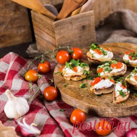 ​Фаршированные грибы