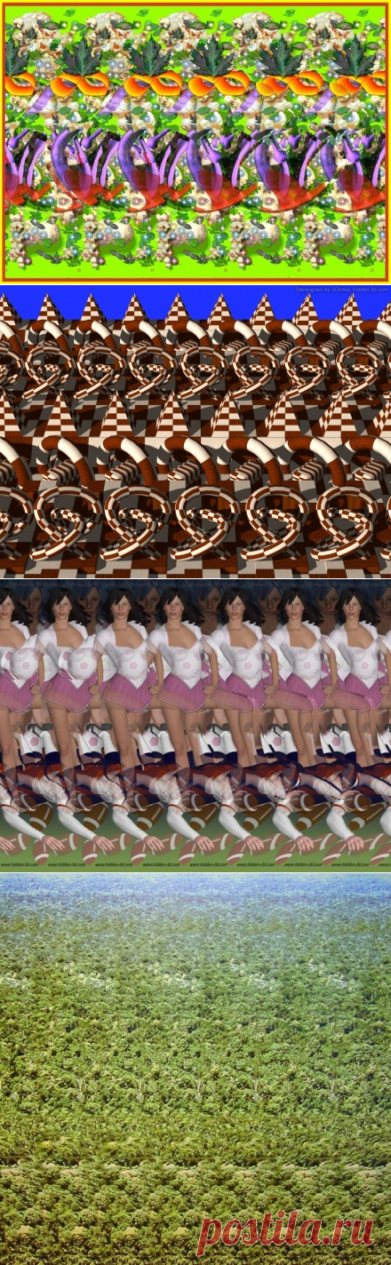 Всадница. Задание для глаз