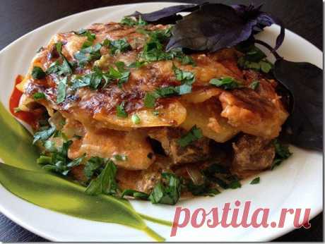 Нежнейшее мясо с грибами и овощами / Здоровый аппетит