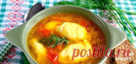 Постный суп с клецками - пошаговый кулинарный рецепт на Повар.ру