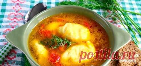 Постный суп с клецками - пошаговый кулинарный рецепт на Повар.ру