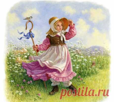 Ruth Sanderson. &quot;Спящая красавица&quot; и другие иллюстрации.