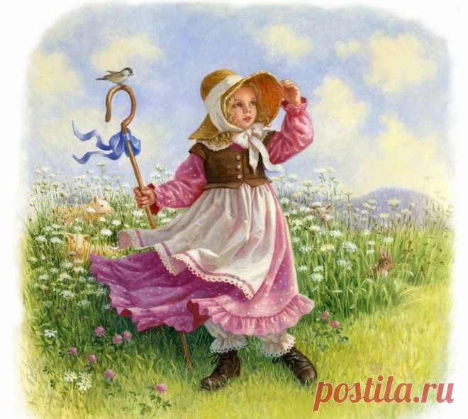 Ruth Sanderson. "Спящая красавица" и другие иллюстрации.