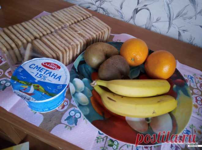 Готовим сами: торт без выпечки «Банановый рай» | bobruisk.ru