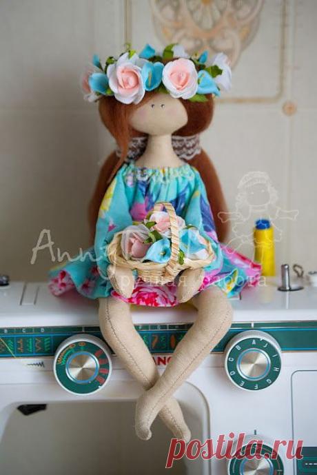 Сидячая куколка (на примере Садовой Берегини) - Ярмарка Мастеров - ручная работа, handmade