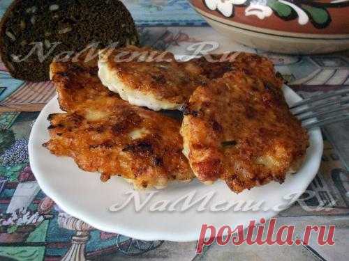 Оладьи из куриного филе с майонезом и крахмалом: пошаговый рецепт с фото