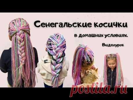 Афрокосы. Сенегальские косички через брейды, как плести?