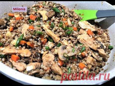 Как Вкусно Приготовить ГРЕЧКУ на Ужин. ГРЕЧКА по- Домашнему, Как я готовлю .