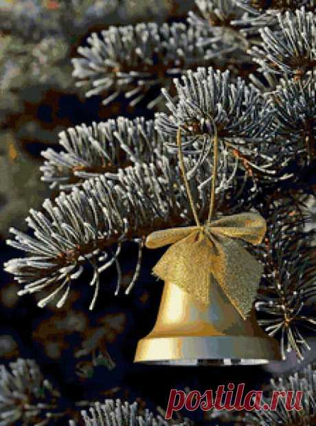 Рождественский колокольчик - Схемы вышивки - Natalya - Авторы - Портал «Вышивка крестом»