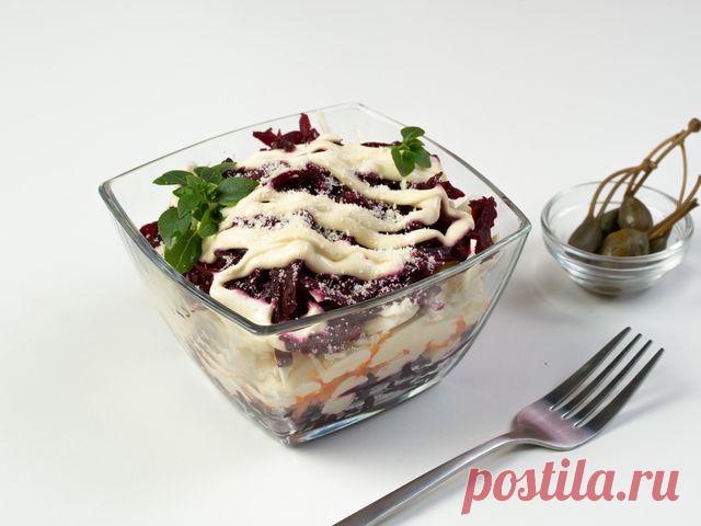 Салат из свеклы «Нежность» – пошаговый рецепт приготовления с фото