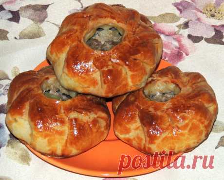 Вак Балиш картофельно мясные пирожки по-татарски