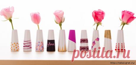 Вазы - весеннее настроение.