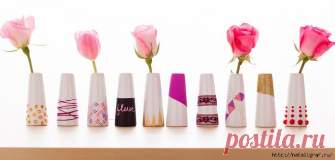 Вазы - весеннее настроение.