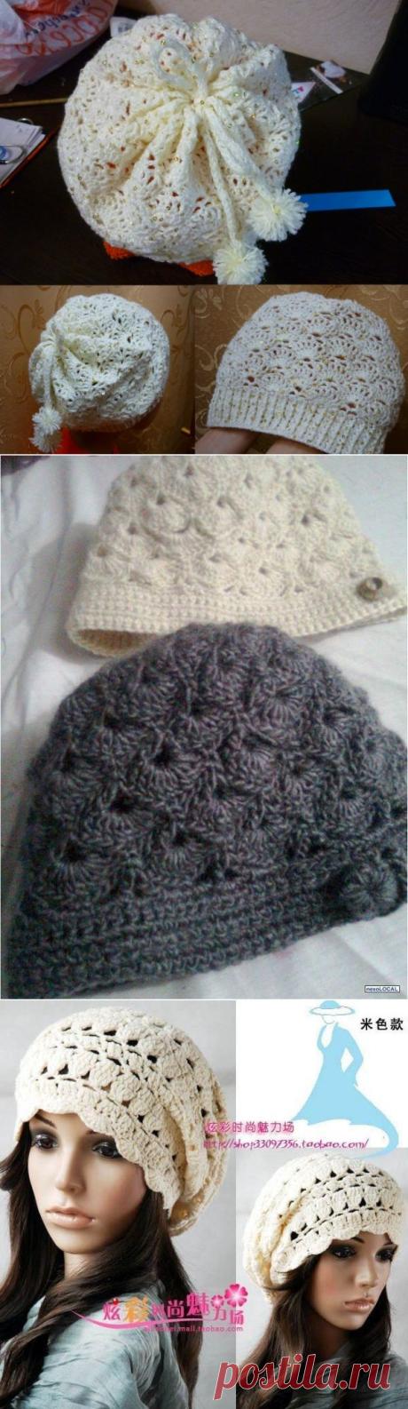 Bonnets femmes et leurs grilles gratuites ! - Bonnets et Echarpes au Crochet