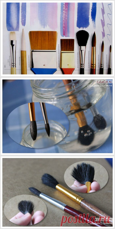 Как протестировать кисть для акварели. Статья Bruce MacEvoy.