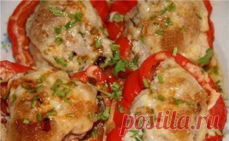 Безумно вкусный фаршированный перчик по-французски